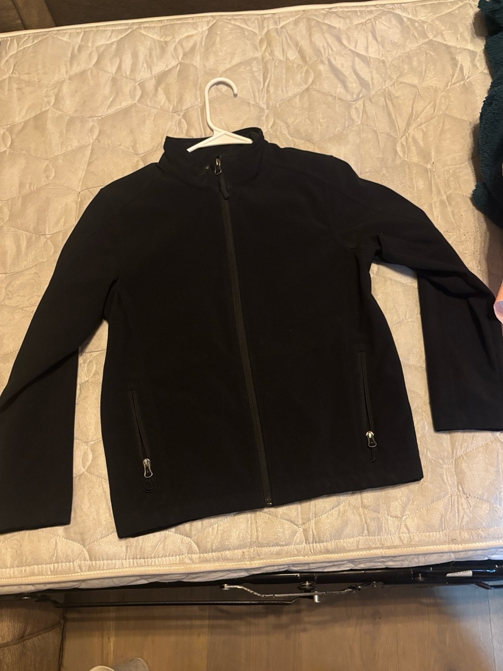 Port Authority Black Kids Softshell Jacket